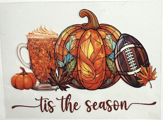 #89 "tis the season" Fall- Decal