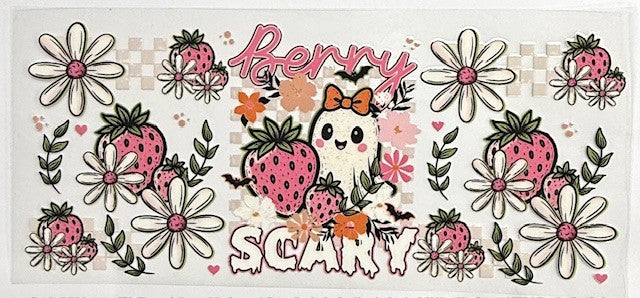 #54 Berry Scary- Cup Wrap