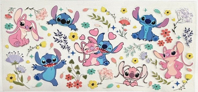 #38 Floral Stitch- Cup Wrap