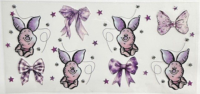 #31 Purple Piglet- Cup Wrap