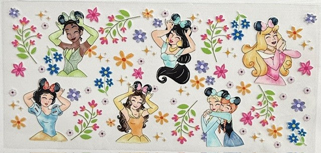 #21 Floral Princesses- Cup Wrap