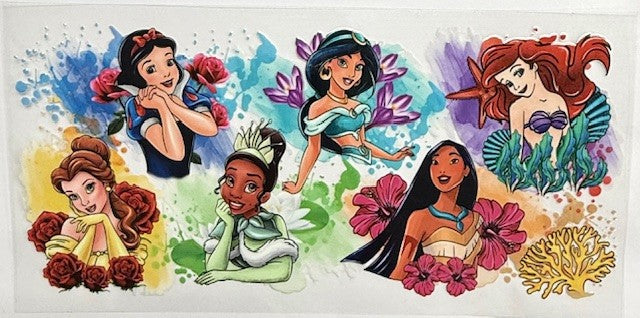 #18 Princess & their colors- Cup Wrap