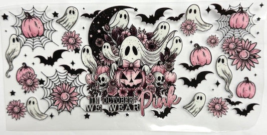 #13 In October We Wear Pink- Cup Wrap