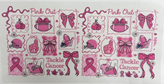 #1 Tackle Cancer- Cup Wrap