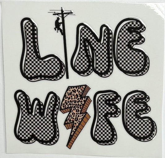 #97 Line Wife- Decal