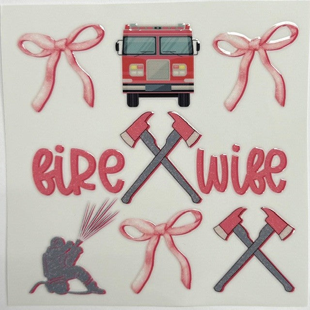 #95 Fire Wife- Decals