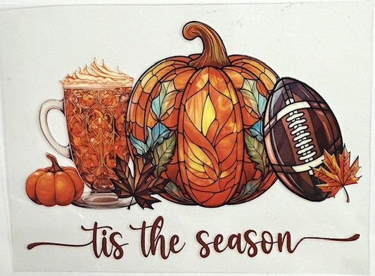 #89 "tis the season" Fall- Decal