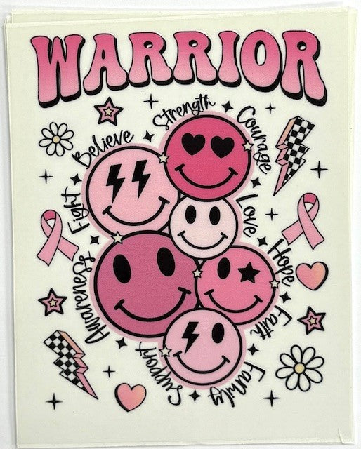 #81 Warrior- Decal