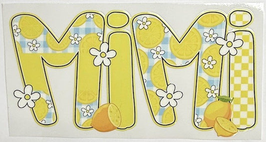 #59 Lemon Mimi- Cup Wrap