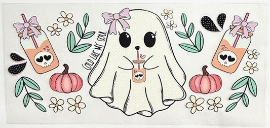 #53 "cold like my soul" Ghost- Cup Wrap