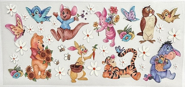 #29 Winnie the Pooh Characters- Cup Wrap