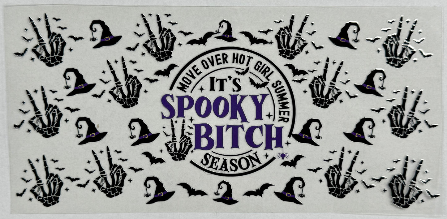Spooky Bitch Season Cup Wrap